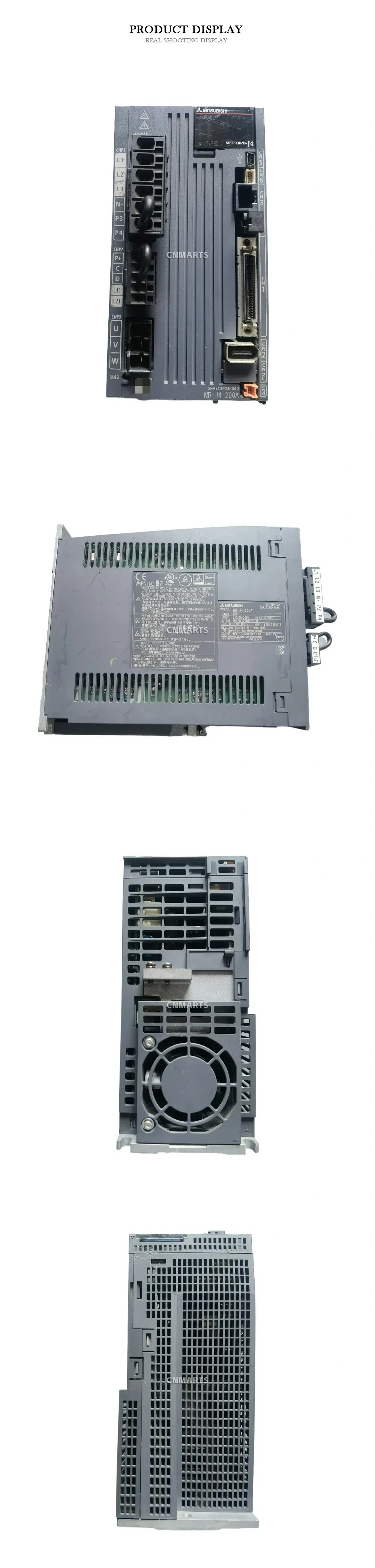 Mitsubishi MR-J4-200A AC Servo Amplifier Description