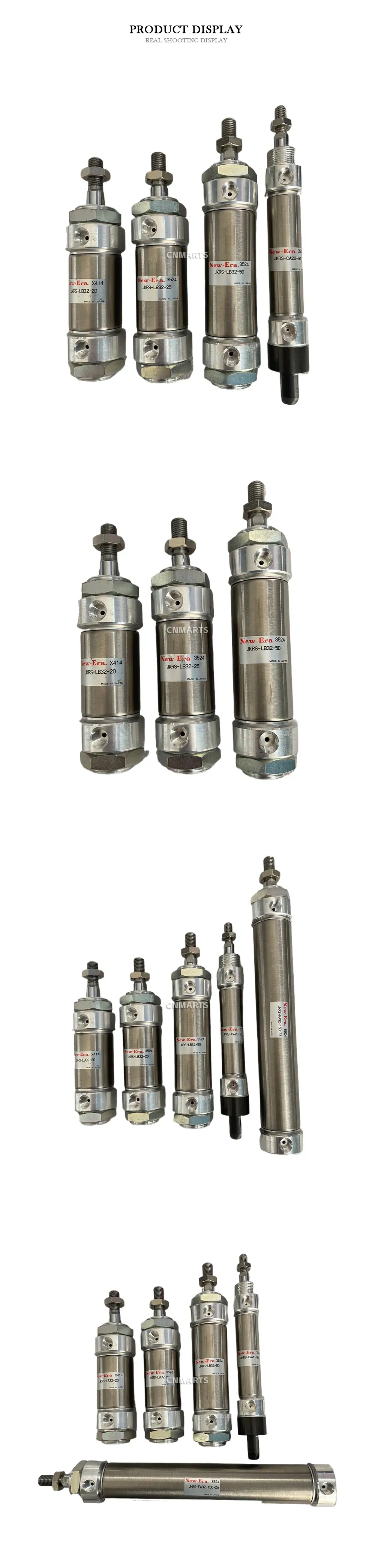 New-Era JKRS-LB32-20, JKRS-LB32-25, JKRS-LB32-50, JKRS-CA20-50, JKRS-FA32-150-ZA Pneumatic Cylinder Description