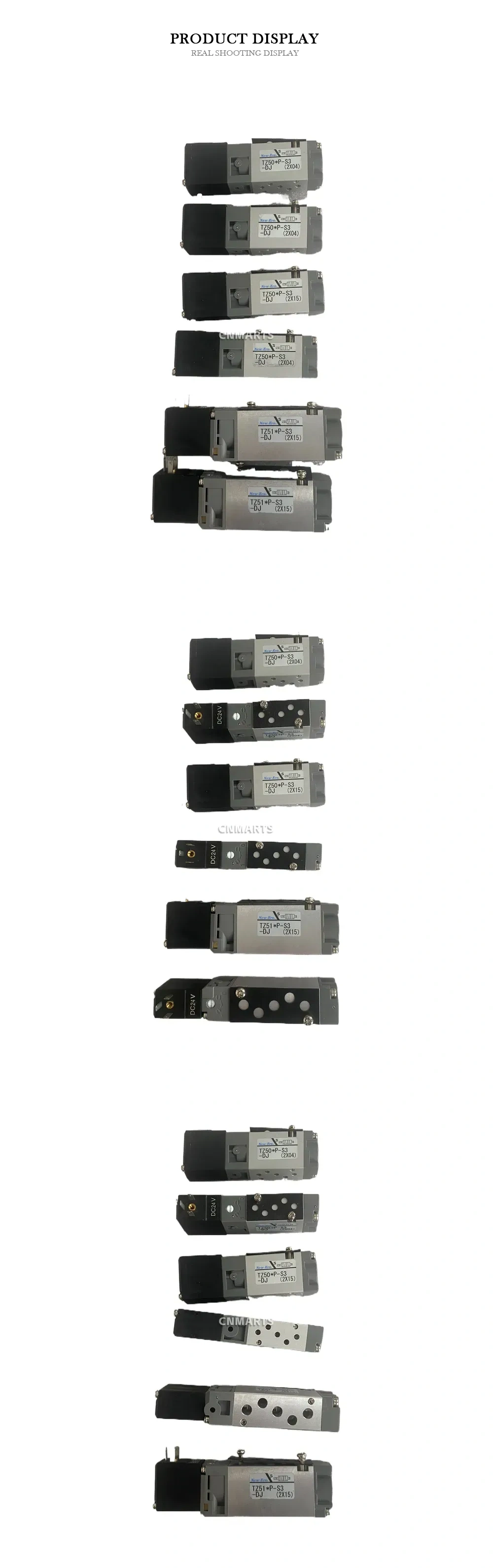 New-Era TZ50*P-S3, TZ51*P-S3 Pneumatic Solenoid Valve Description