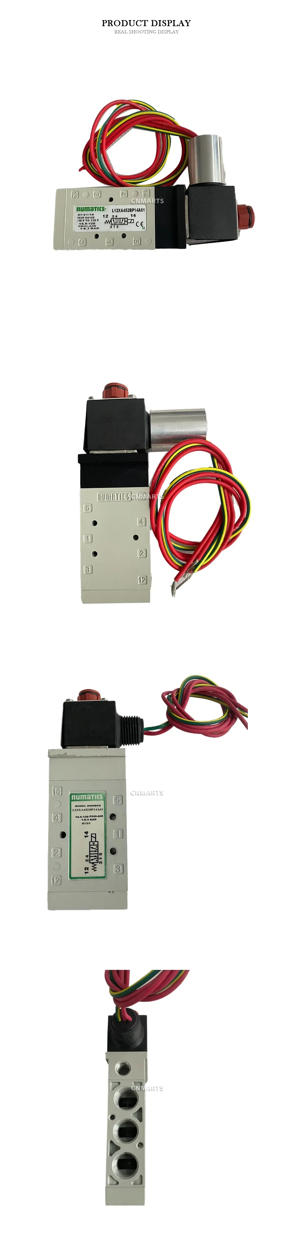 Numatics L12XA452BP14A61 Pneumatic Solenoid Valve Description