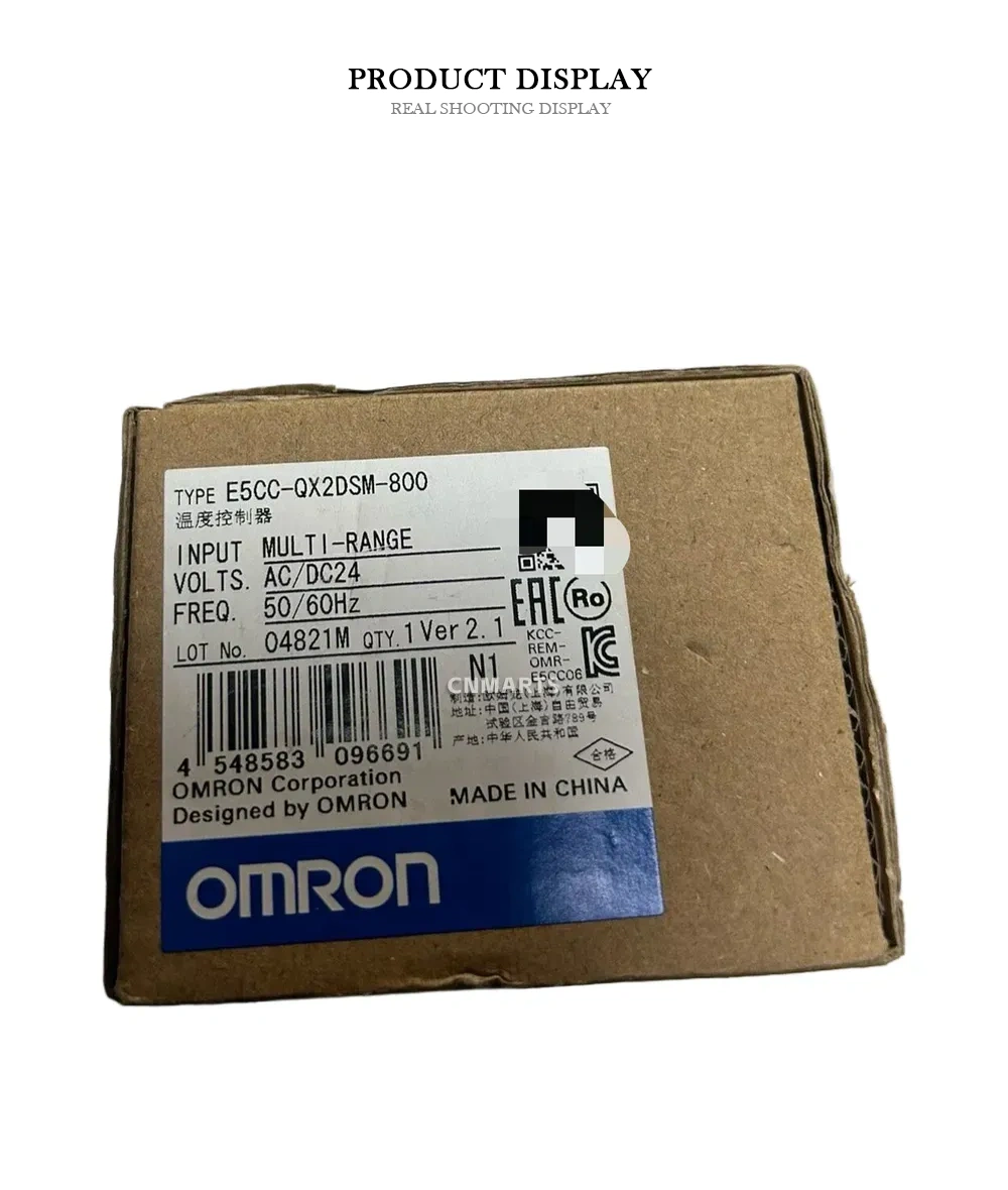 OMRON E5CC-QX2DSM-800 Temperature Controller Description