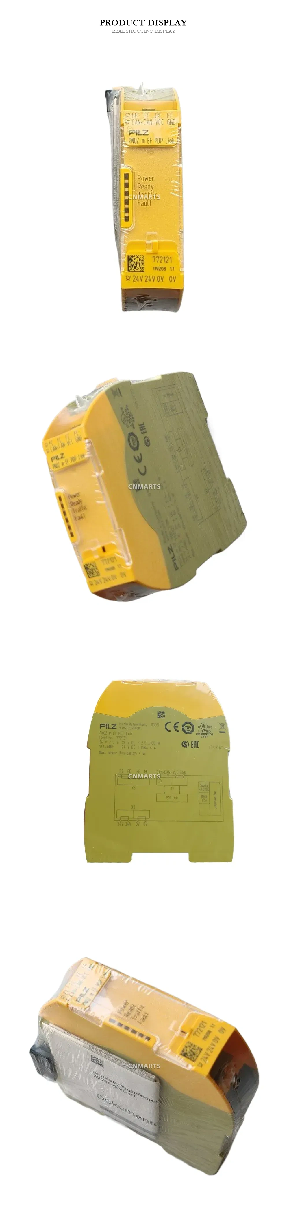 PILZ 772121 (PNOZ m EF PDP Link) Safety Controller Extension Module Description