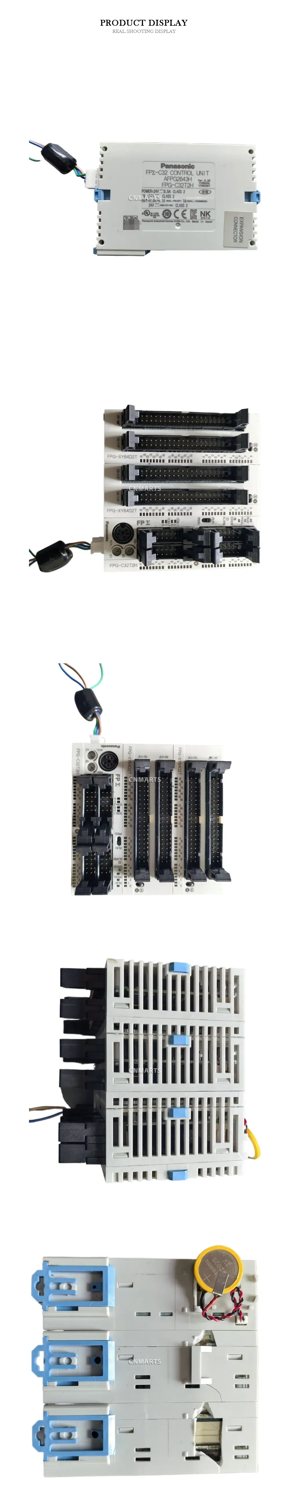 Panasonic FPG-C32T2H PLC Control Unit with Expansion Modules Description