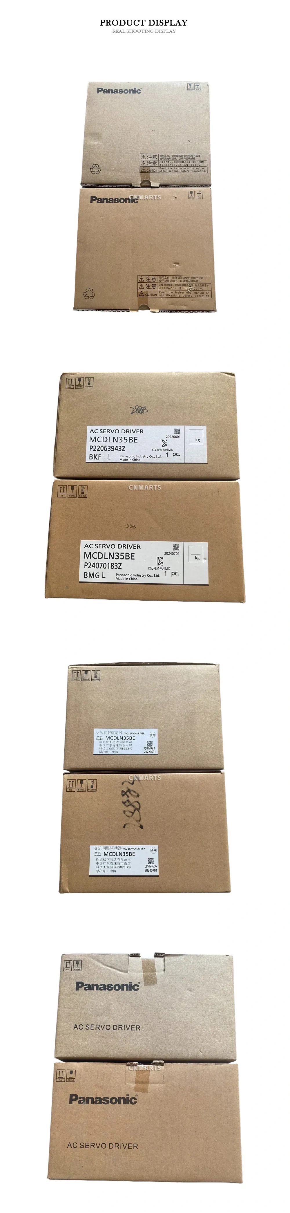 Panasonic MCDLN35BE AC Servo Driver Description