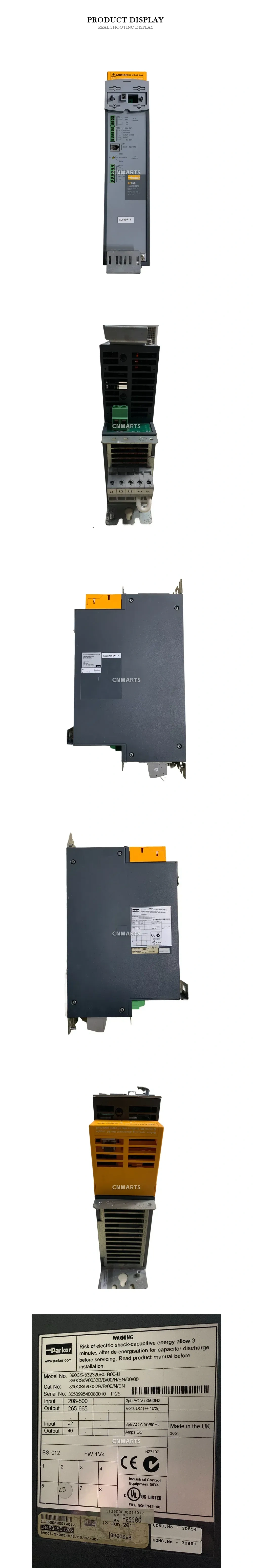 Parker 890CS-532320B0-B00-U AC/DC Converter (DC Drive) Description