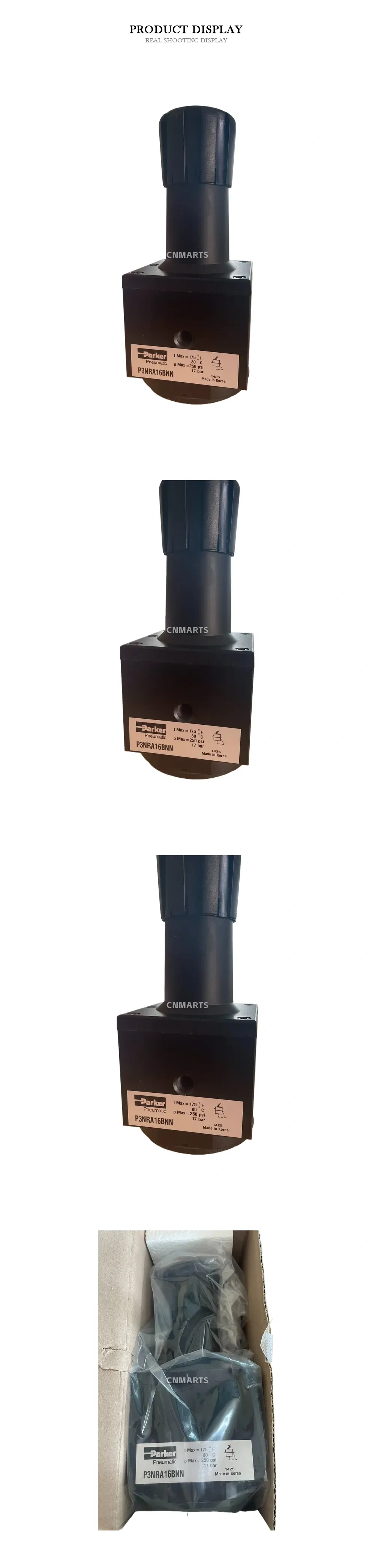 Parker P3NRA16BNN Pneumatic Pressure Regulator Description