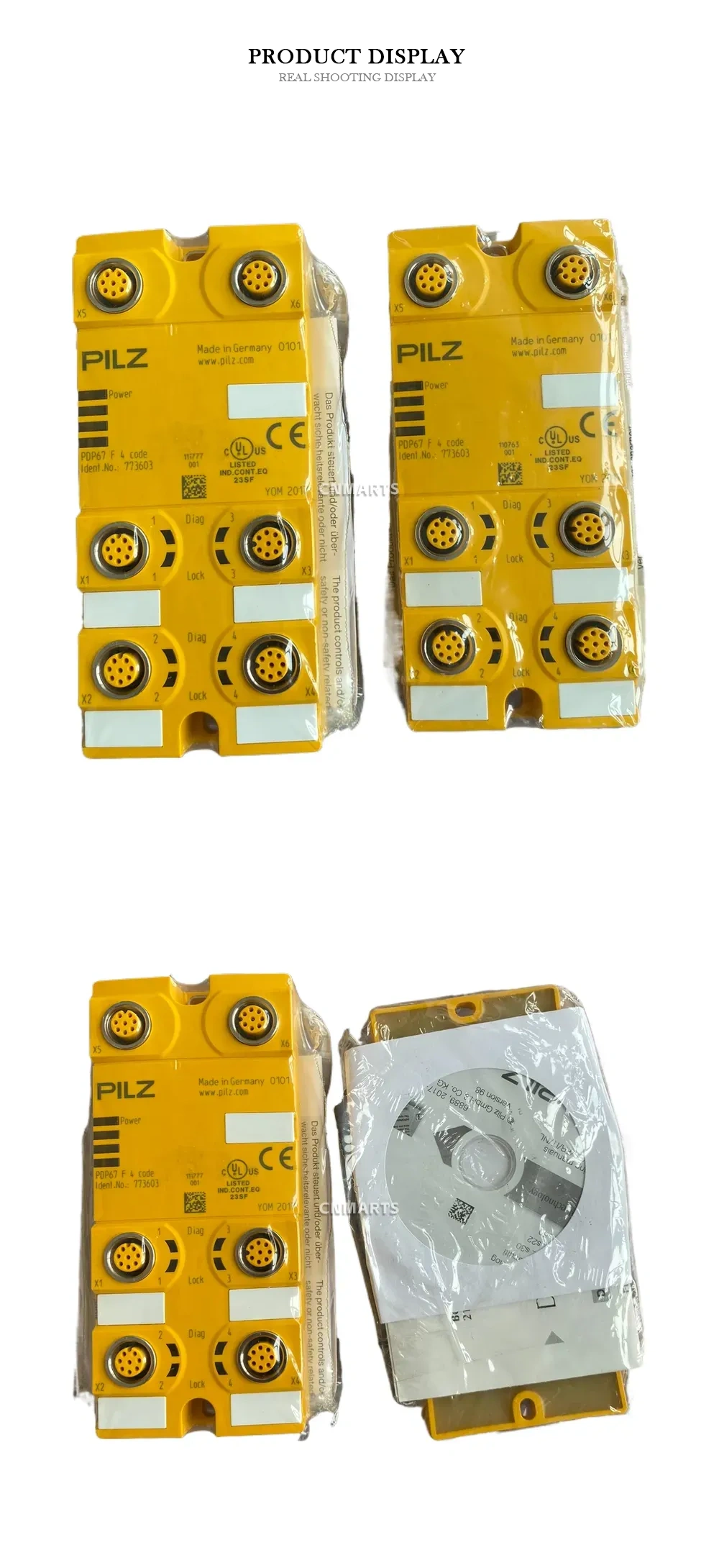 Pilz 773603 Safety I/O Module Description