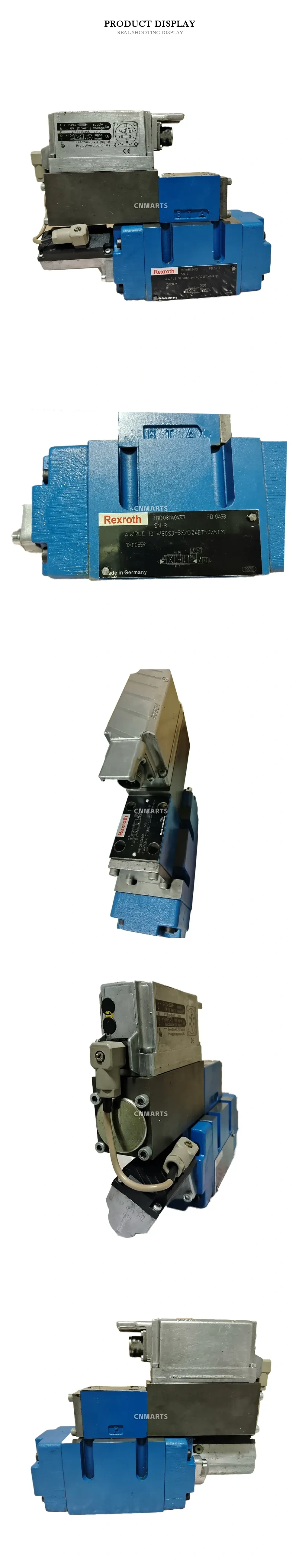 Rexroth 4WRLE 10 W80SJ-3X/G24ETK0/A1M Proportional Directional Control Valve Description