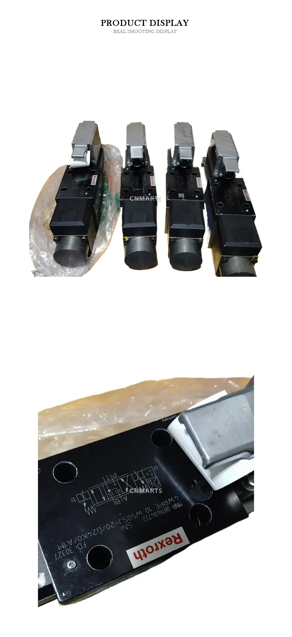Rexroth 4WRPE 10 W50SJ-20/G24K0/A1M Proportional Directional Control Valve Description