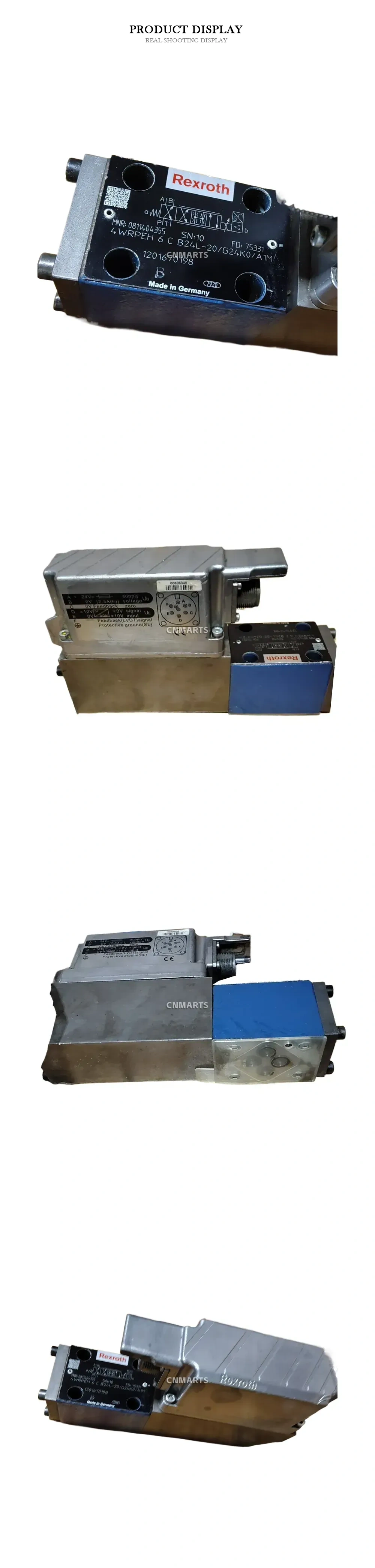 Rexroth 4WRPEH 6 C B24L-20/G24K0/A1M Proportional Directional Control Valve Description