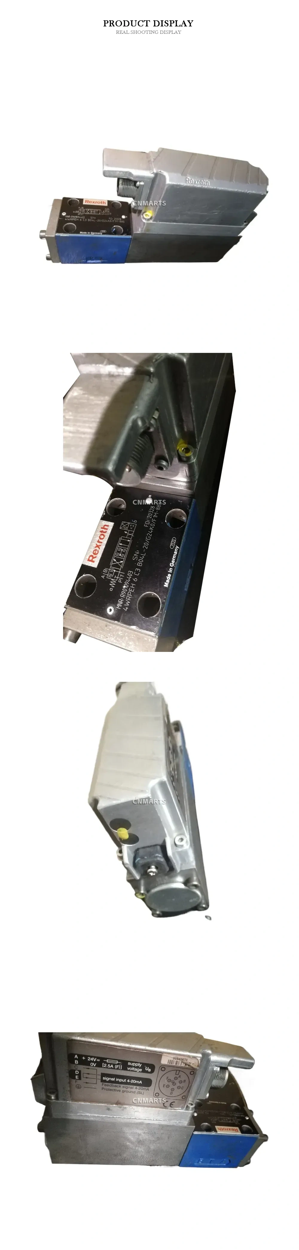 Rexroth 4WRPEH 6 C3 B04L-20/G24K0/F1M-885 Proportional Directional Valve Description