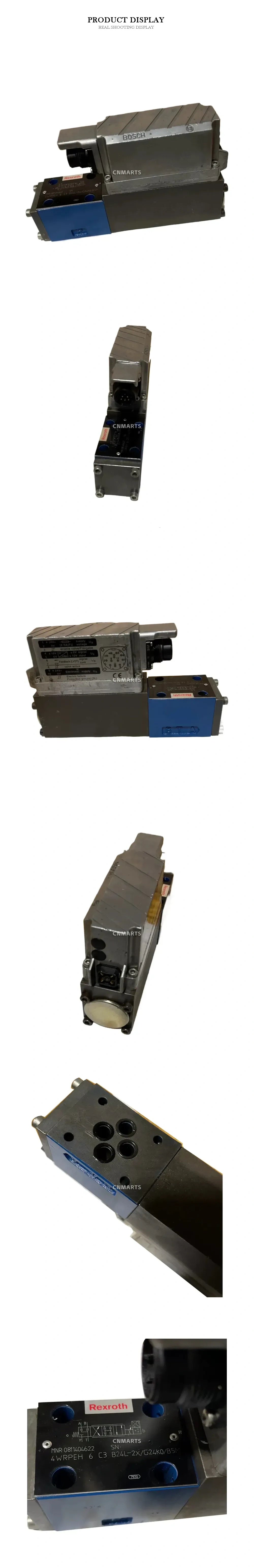 Rexroth 4WRPEH 6 C3 B24L-2X/G24K0/B5M Proportional Directional Valve with On-Board Electronics Description