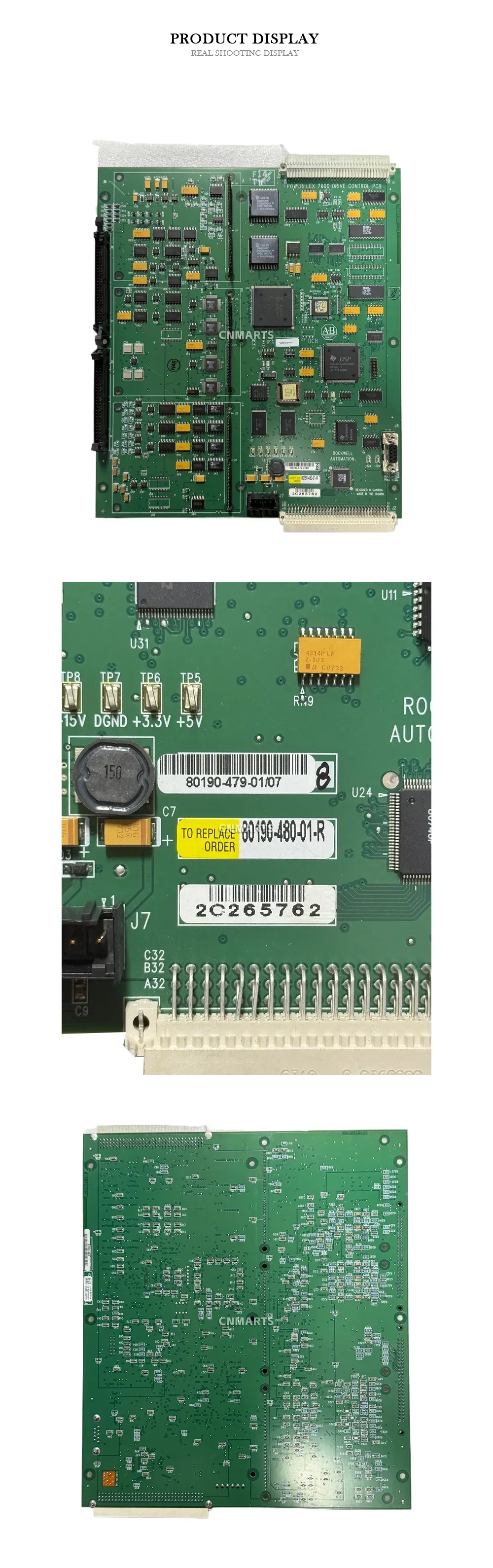 Rockwell Automation 80190-480-01-R Drive Control PCB Description