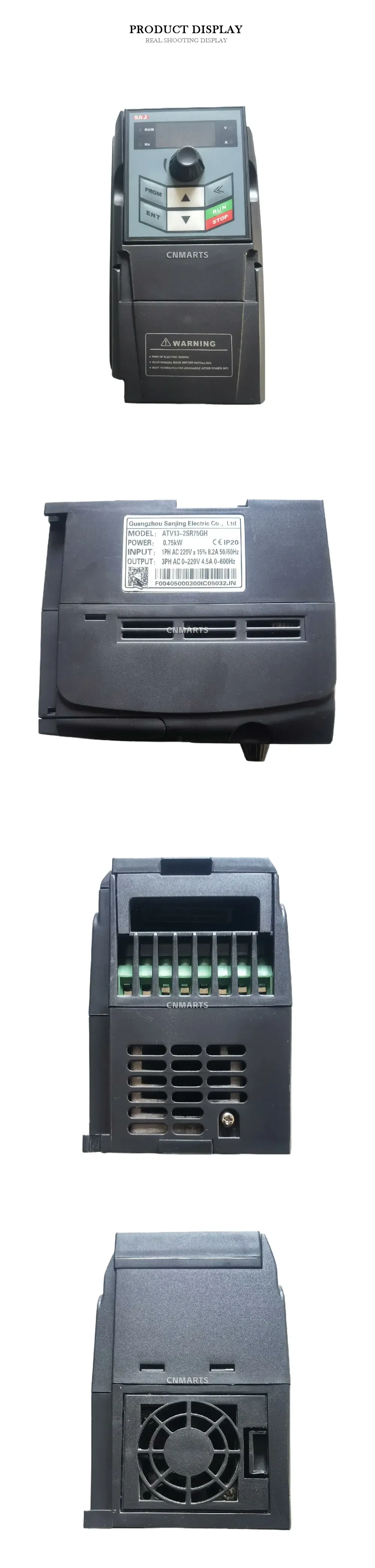 SAJJ ATV13-2SR75GH Variable Frequency Drive Description