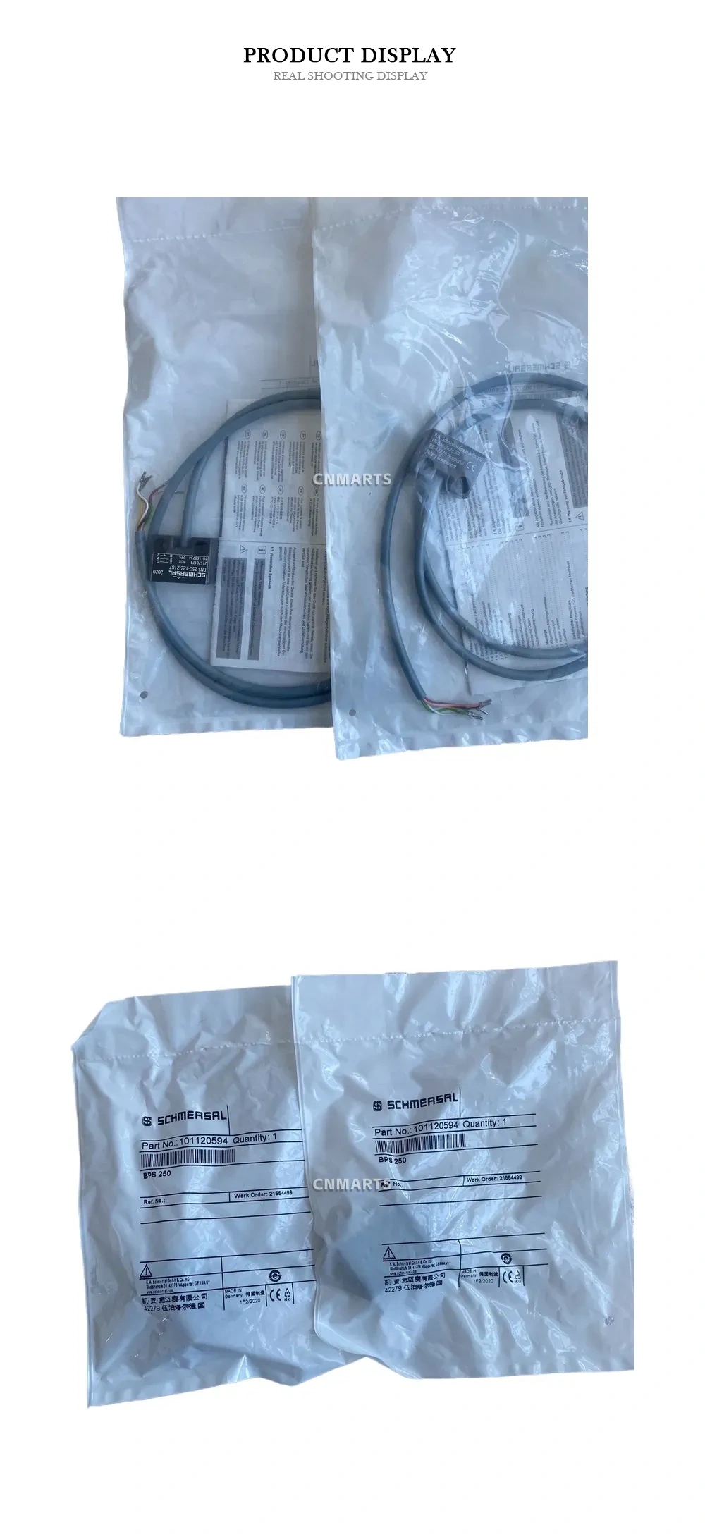 SCHMERSAL BNS 250-12Z-2187 Safety Switch Sensor Description