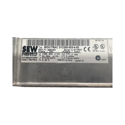 SEW Eurodrive MOVITRAC 31C030-503-4-00 Frequency Inverter