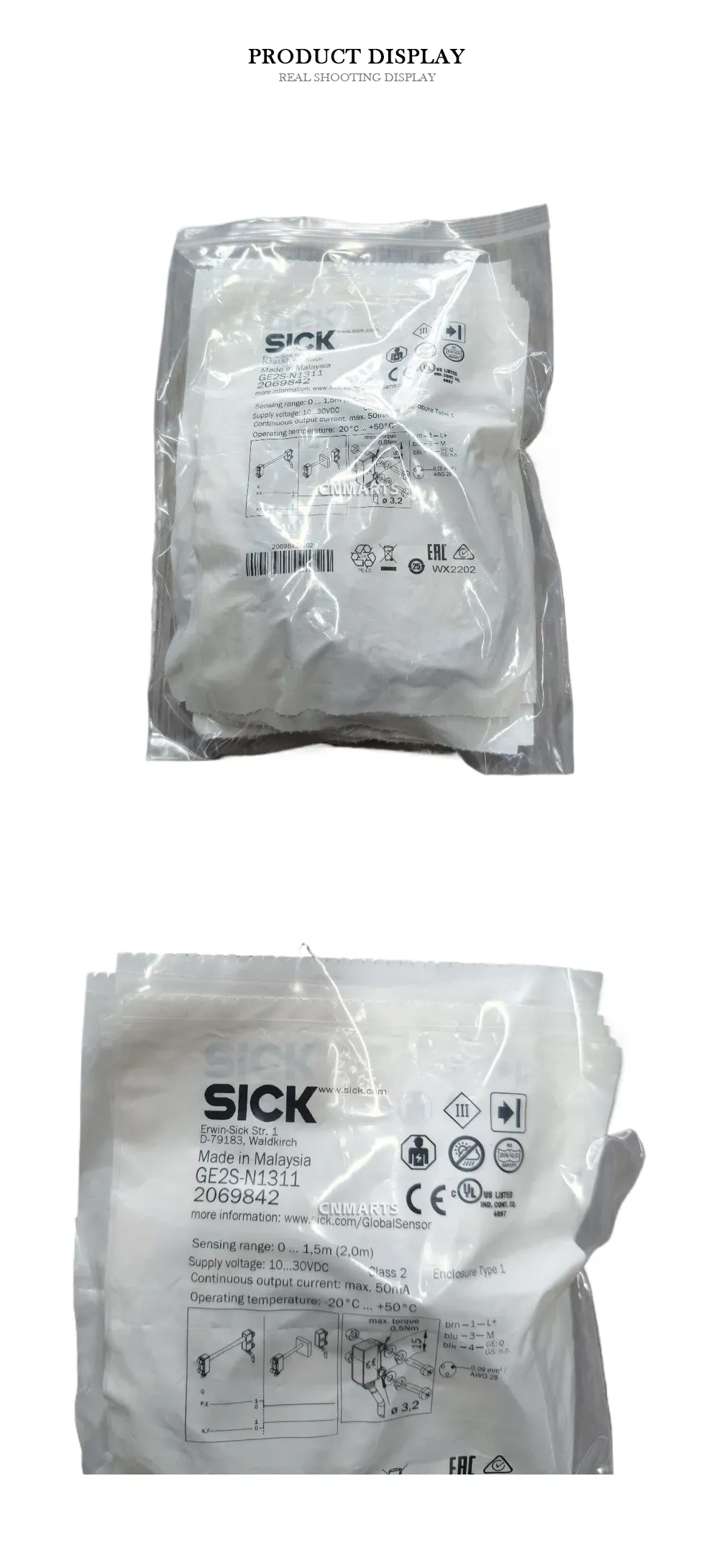 SICK GE2S-N1311 Photoelectric Sensor Description