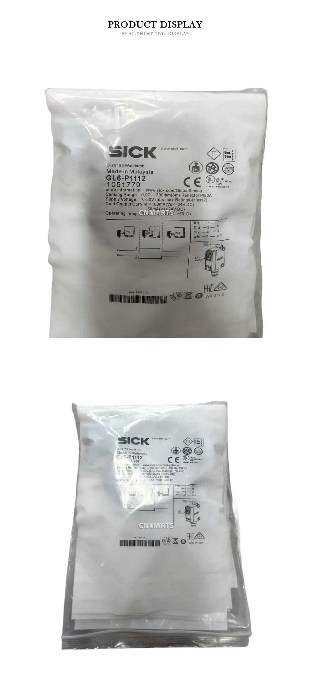 SICK GL6-P1112 Photoelectric Sensor Description