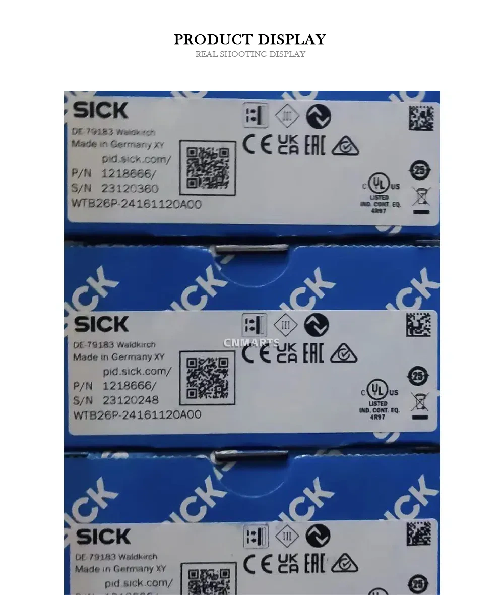 SICK WTB26P-24161120A00 Photoelectric Sensor Description