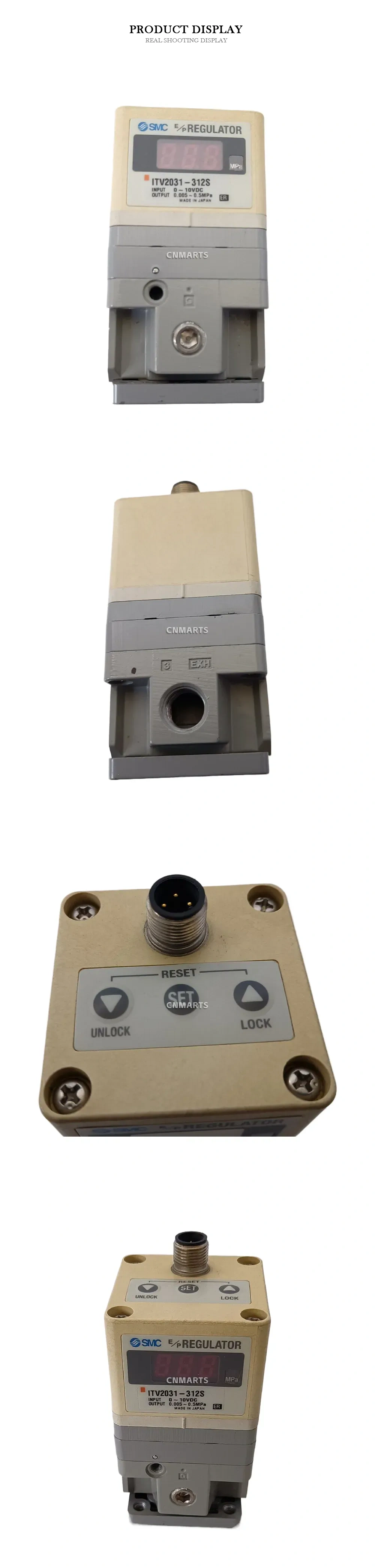 SMC ITV2031-312S Electro-Pneumatic Regulator Description