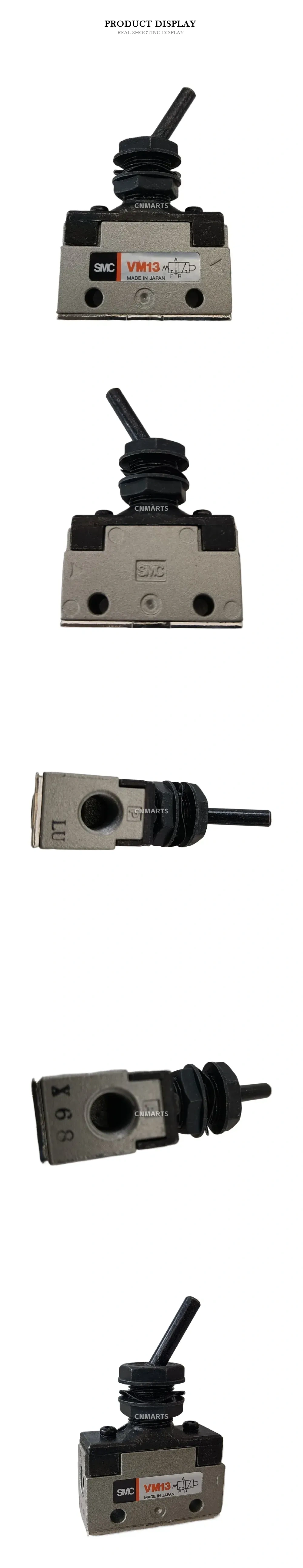SMC VM13 Pneumatic Manual Valve Description