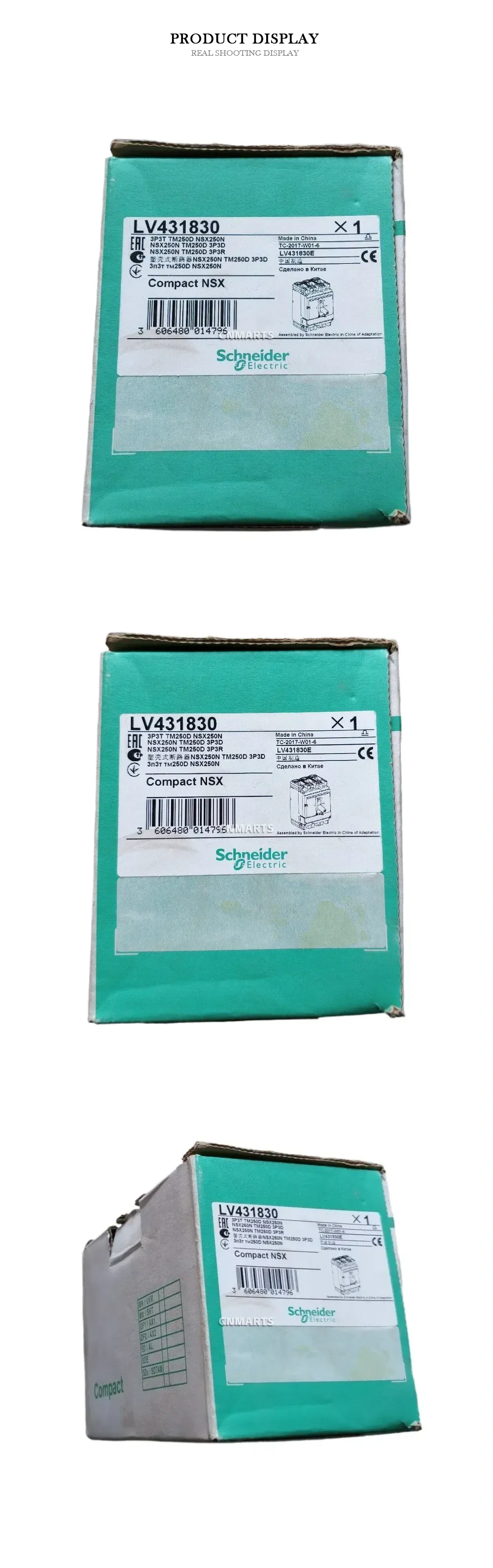 Schneider Electric LV431830 Molded Case Circuit Breaker Description
