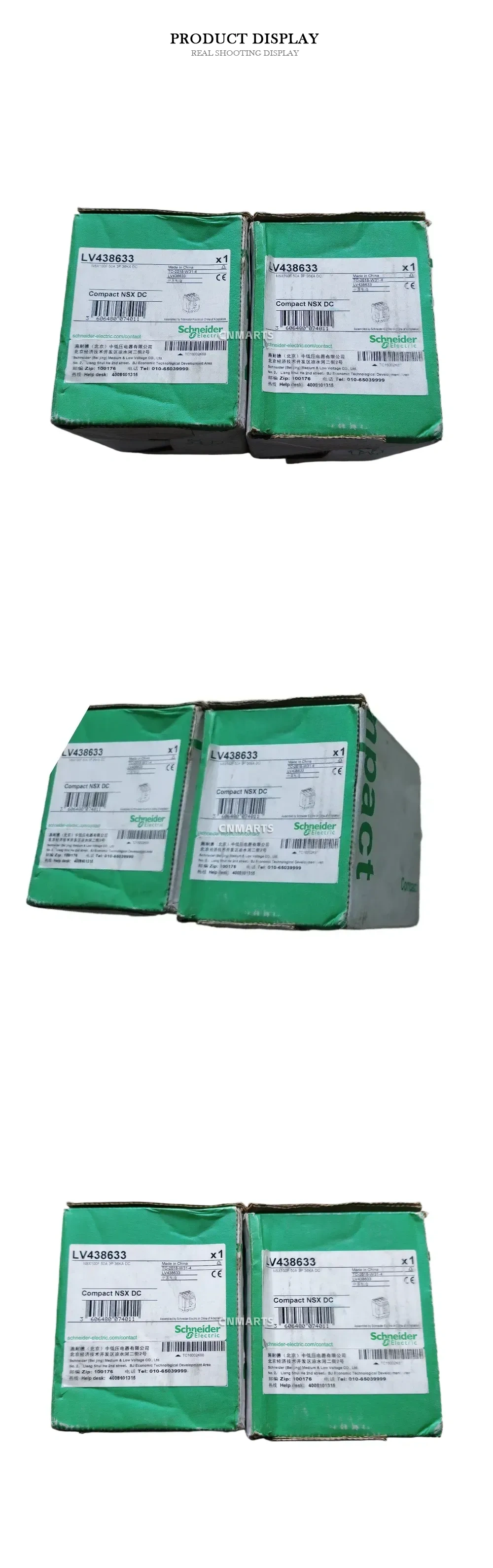 Schneider Electric LV438633 Compact NSX DC Circuit Breaker Description