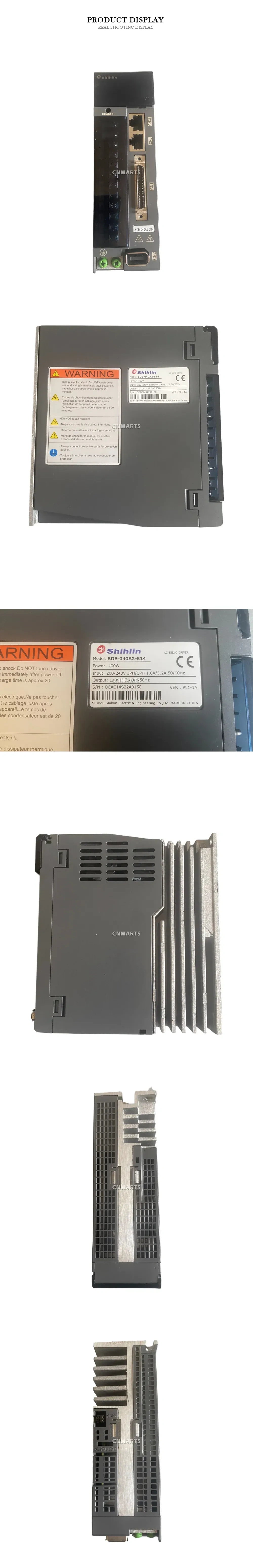Shihlin SDE-040A2-S14 AC Servo Driver Description