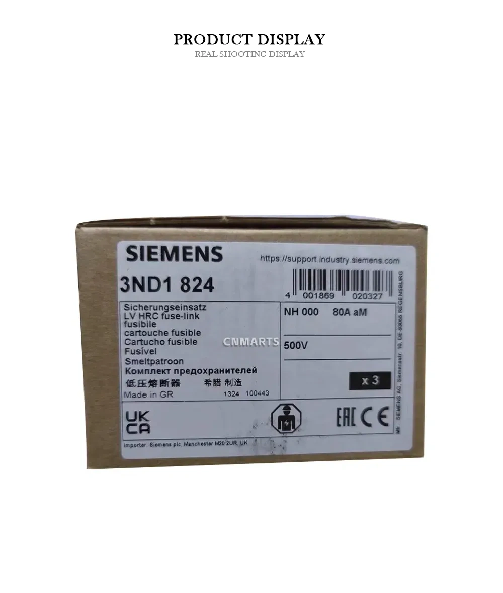 Siemens 3ND1 824 LV HRC Fuse-link Description