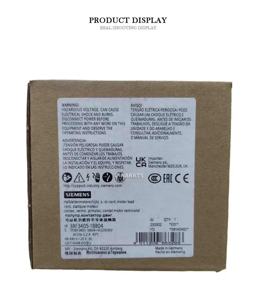 Siemens 3RF3405-1BB04 Solid State Contactor Description
