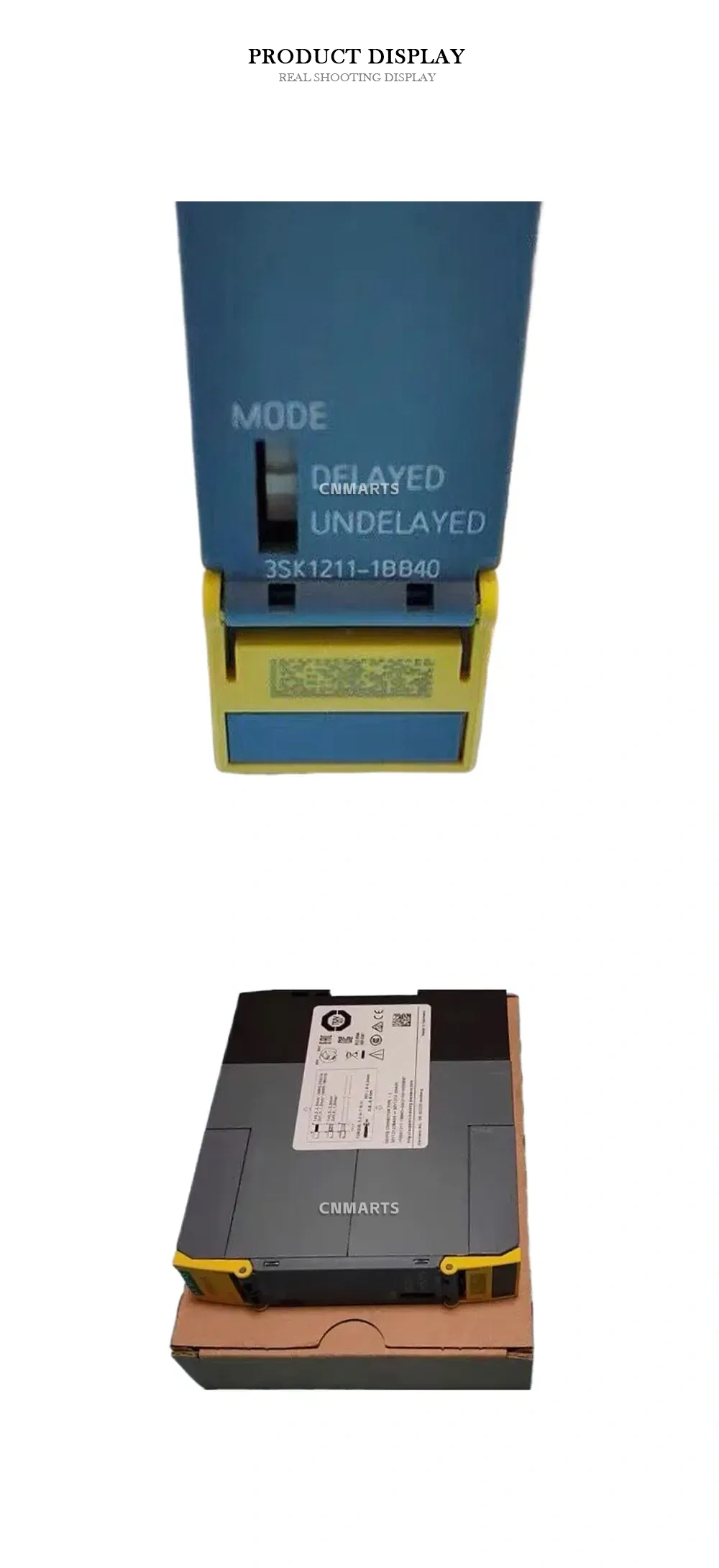 Siemens 3SK1211-1BB40 Safety Relay Description