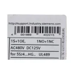 Siemens 5ST3010-0HG Auxiliary circuit switch