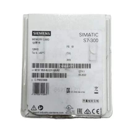 Siemens 6ES7 953-8LG31-0AA0 SIMATIC S7-300 Micro Memory Card
