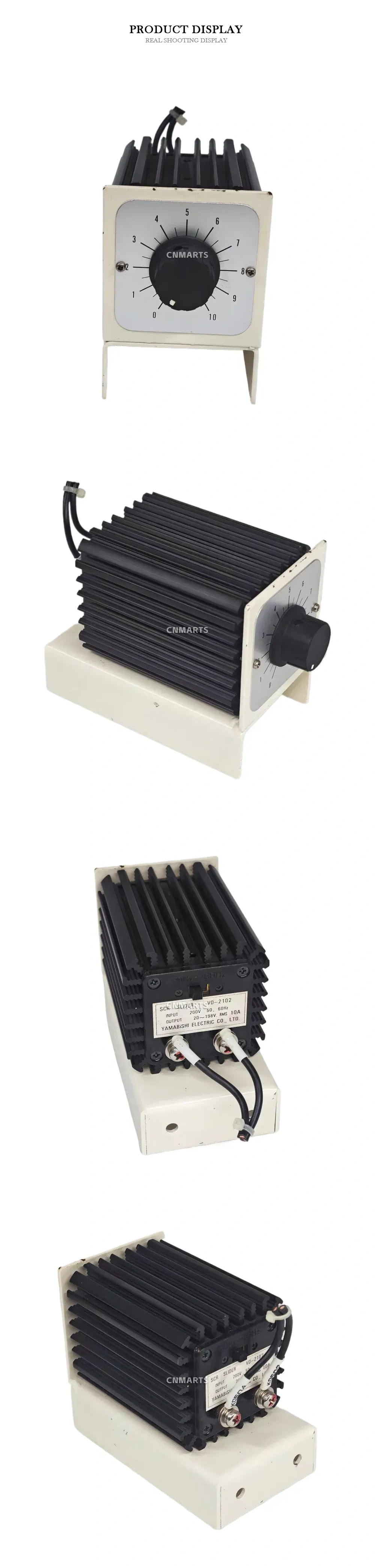 YAMABISHI ELECTRIC VD-2102 SCR Slider Voltage Controller Description