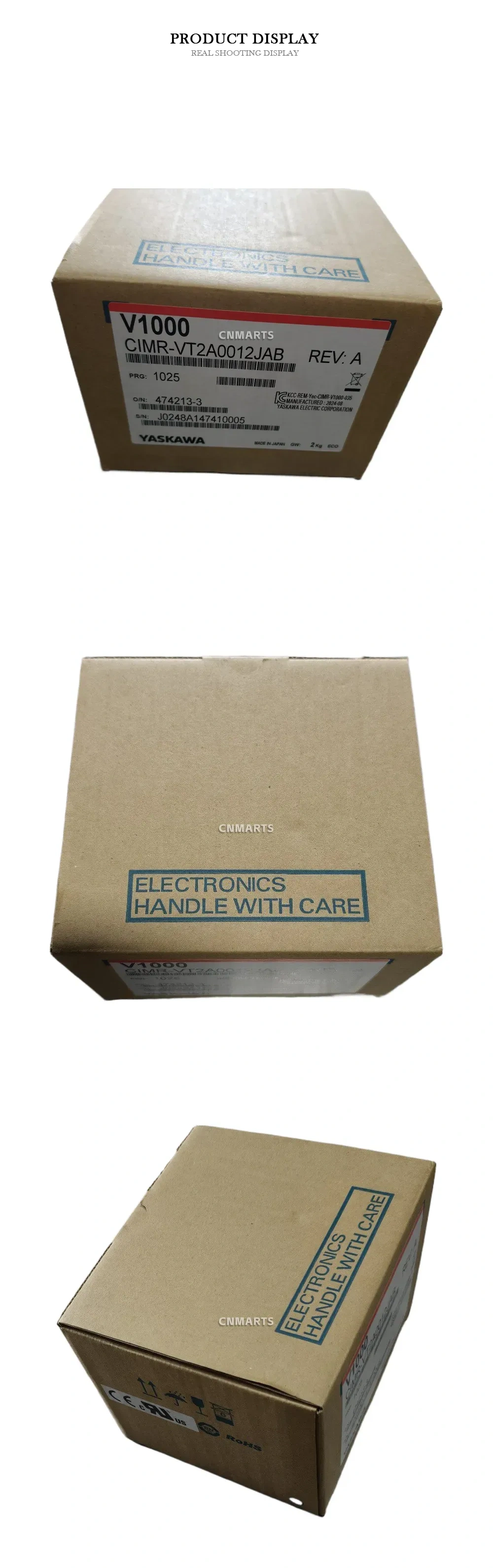YASKAWA CIMR-VT2A0012JAB Variable Frequency Drive Description
