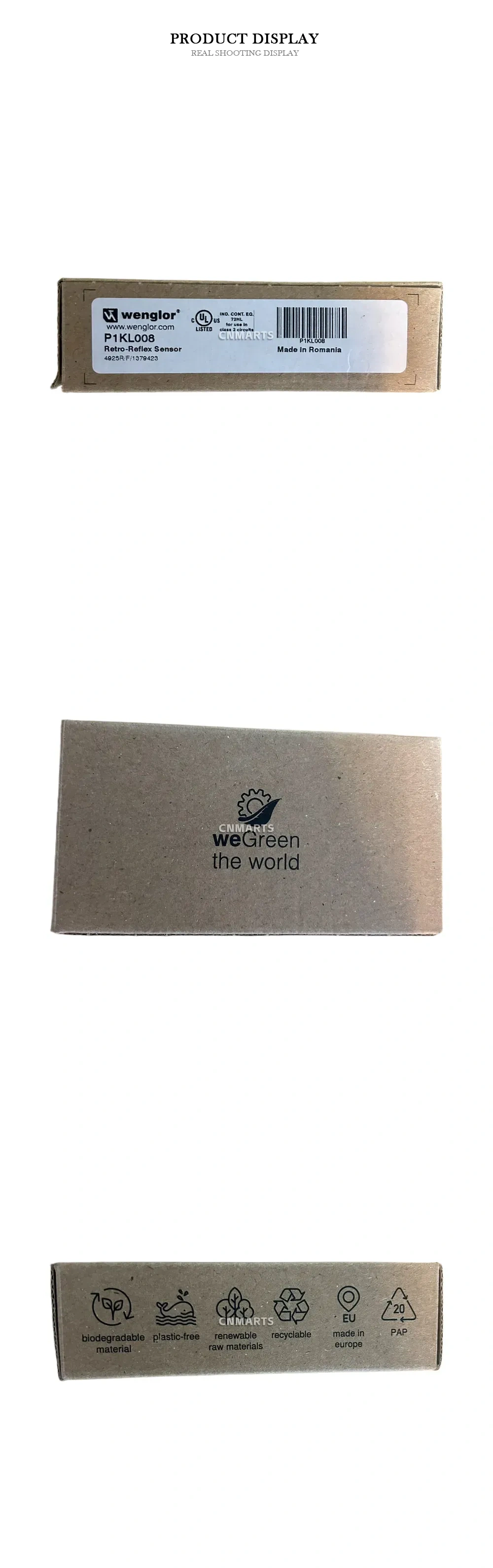 wenglor P1KL008 Retro-Reflex Sensor Description