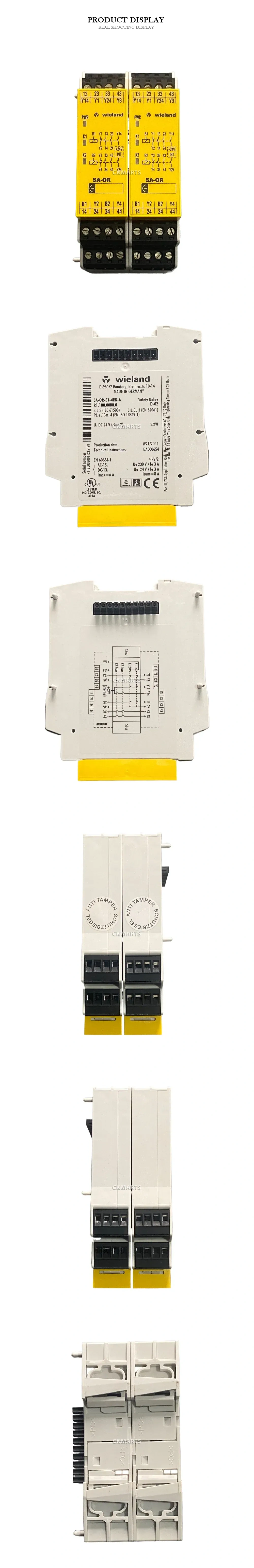 wieland SA-OR-51-4RK-A Safety Relay Description