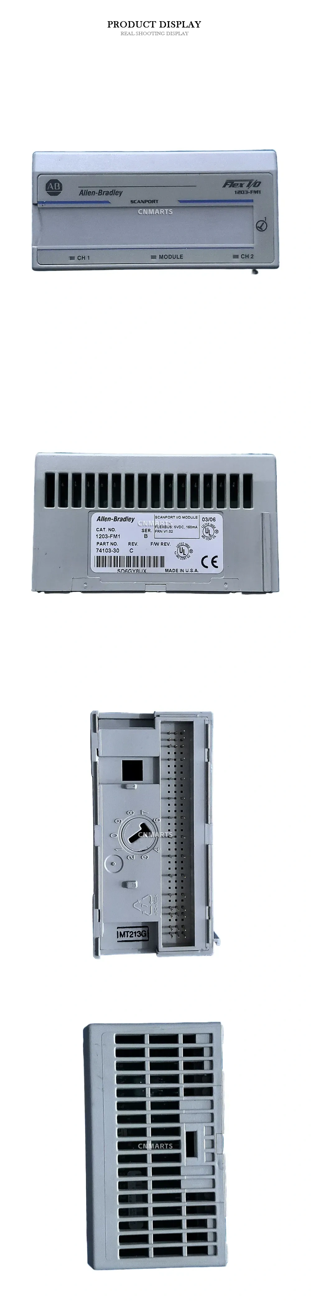 Allen-Bradley 1203-FM1 Scanport I/O Module Description