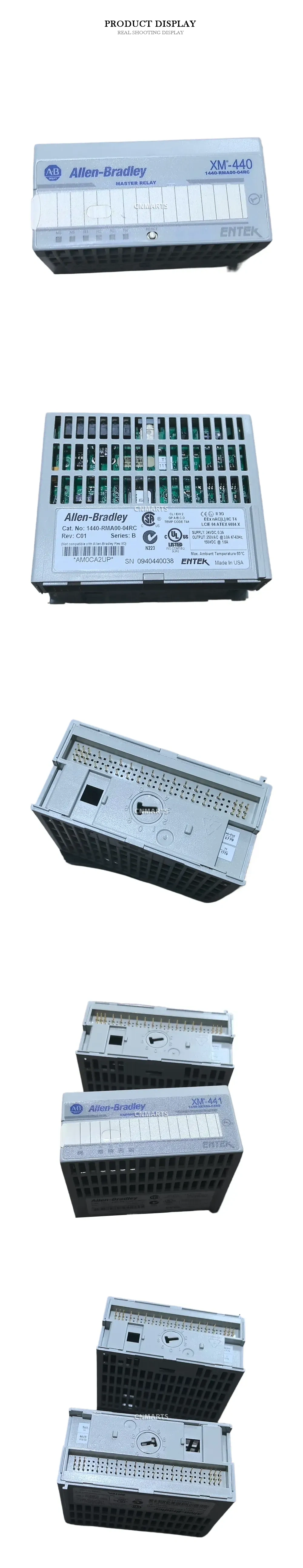 Allen-Bradley 1440-RMA00-04RC Master Relay Module Description