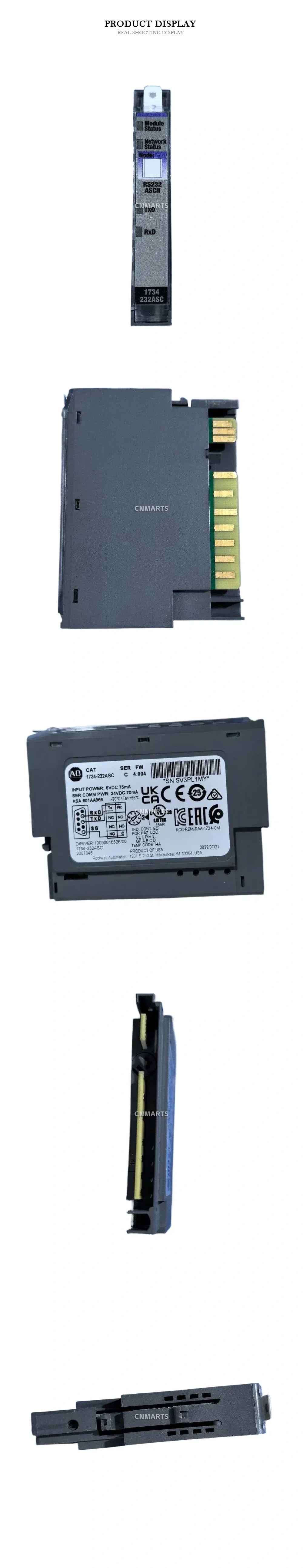 Allen-Bradley 1734-232ASC POINT I/O RS-232 ASCII Interface Module Description