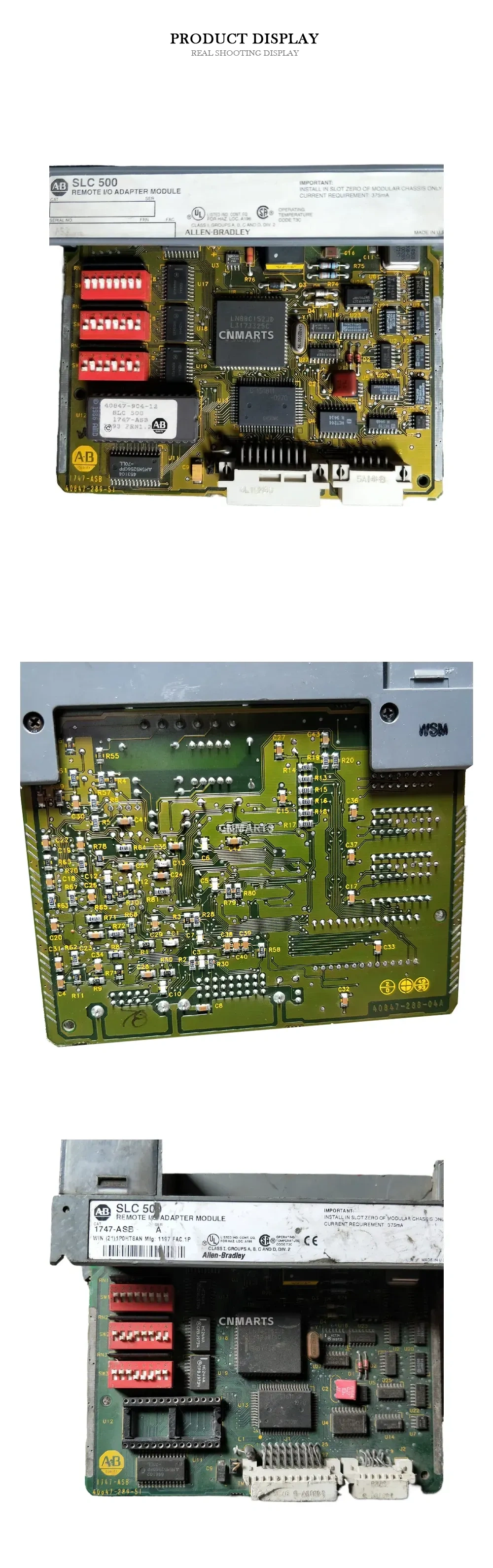 Allen-Bradley 1747-ASB Remote I/O Adapter Module Description