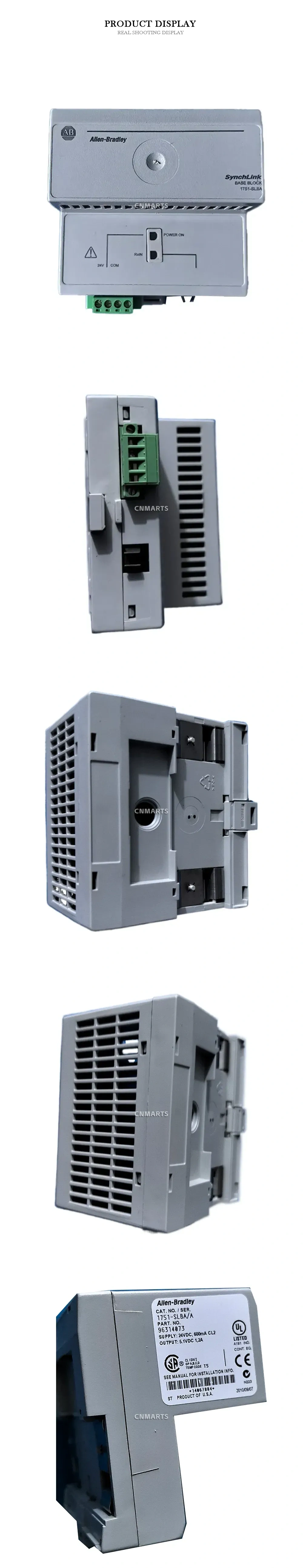 Allen-Bradley 1751-SLBA/A SynchLink Base Block Description