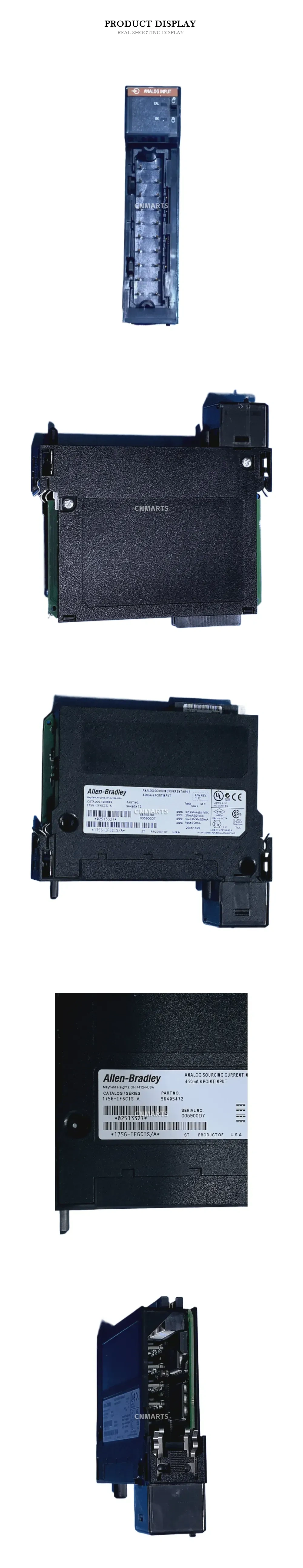 Allen-Bradley 1756-IF6CIS/A Analog Sourcing Current Input Module Description