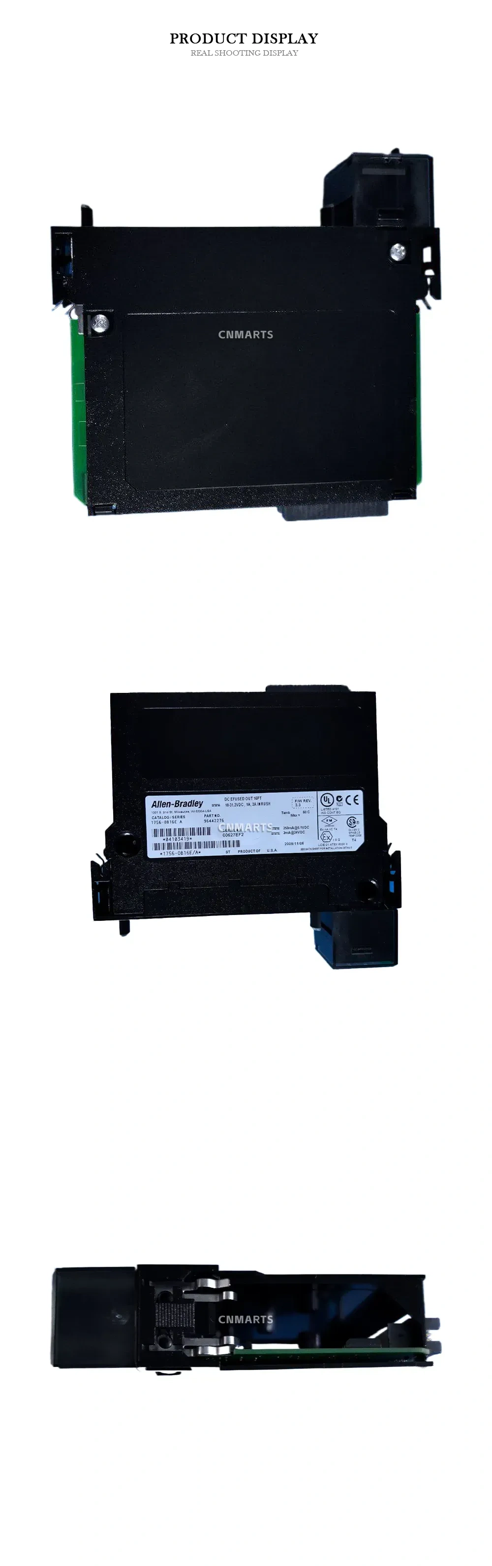 Allen-Bradley 1756-OB16E DC Fused Output Module Description