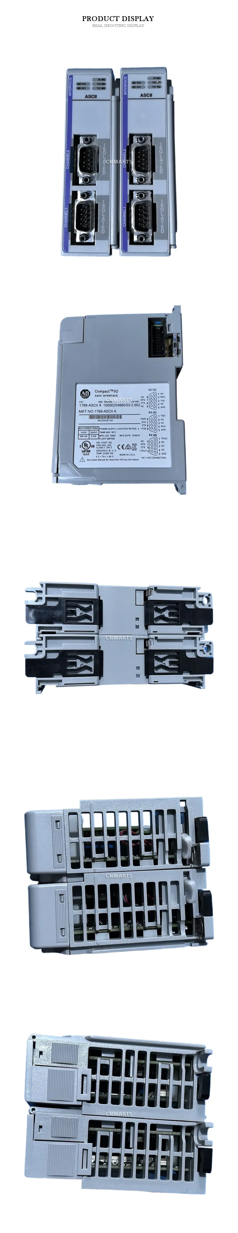 Allen-Bradley 1769-ASCII A Compact I/O ASCII Interface Module Description
