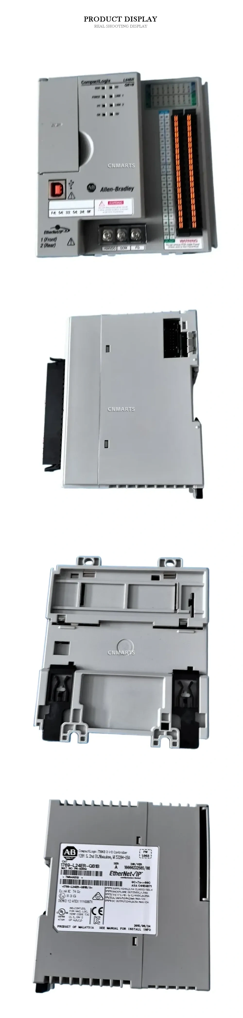 Allen-Bradley 1769-L24ER-QB1B CompactLogix Controller Description