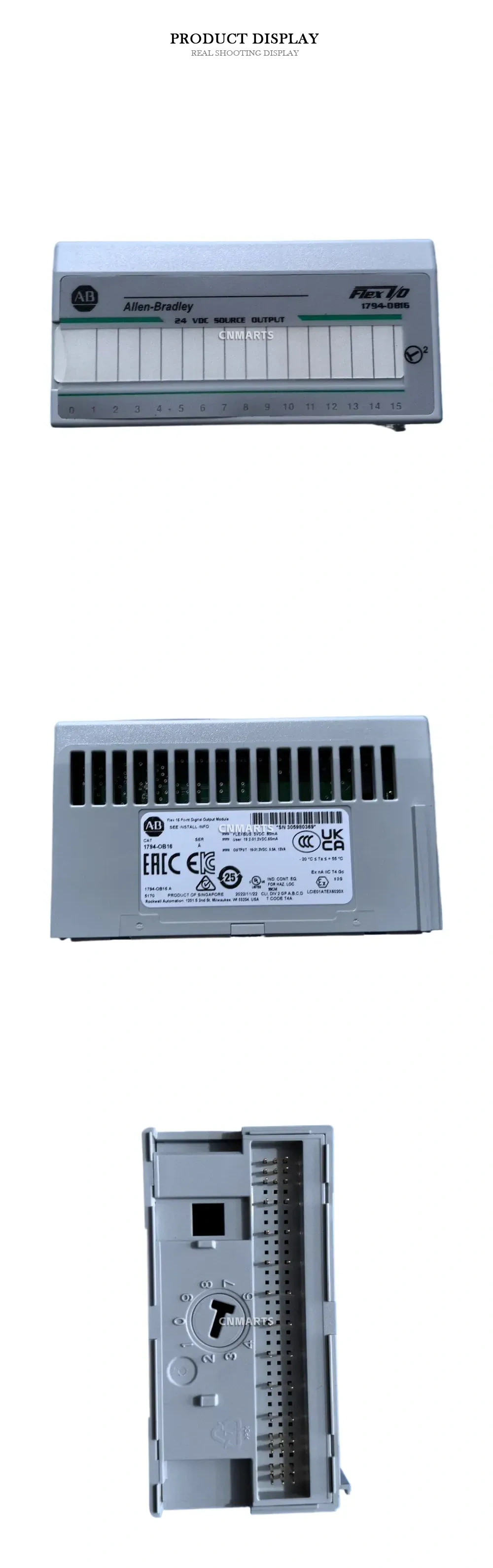 Allen-Bradley 1794-OB16 Digital Output Module Description