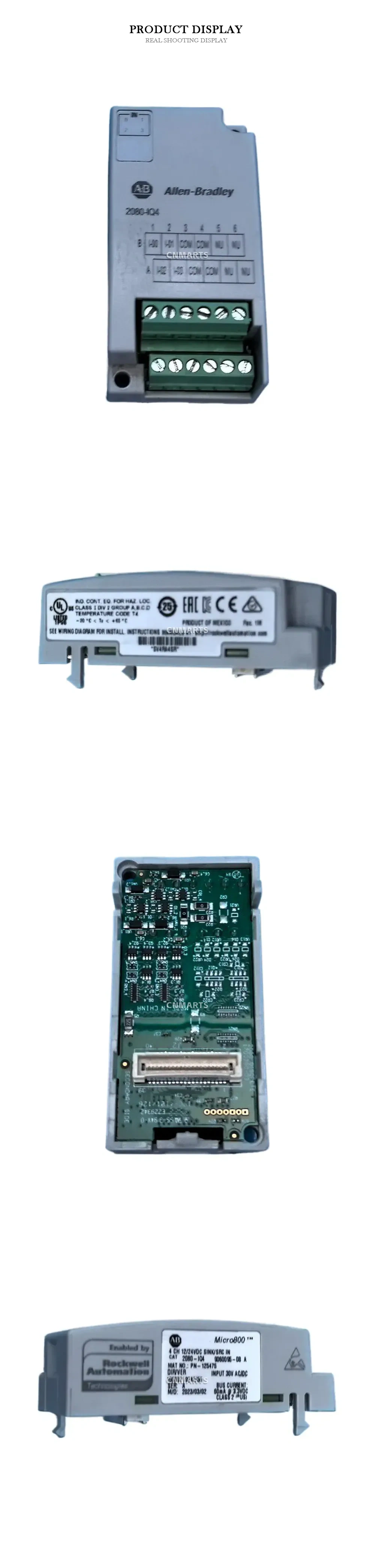 Allen-Bradley 2080-IQ4 Digital Input Module Description