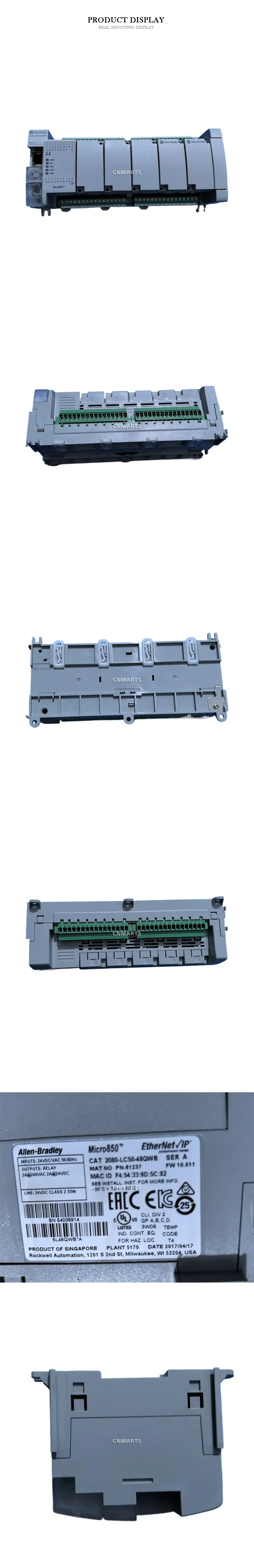 Allen-Bradley 2080-LC50-48QWB Programmable Logic Controller (PLC) Description