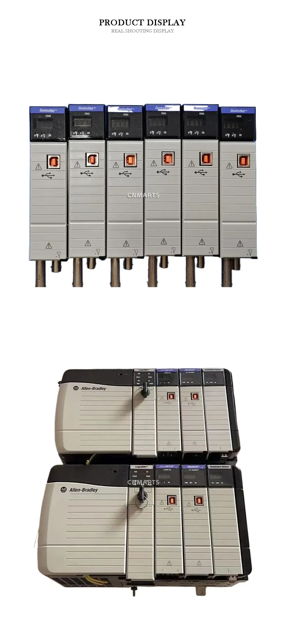 Allen-Bradley Logix5561 / ControlNet / 1756 Series PLC Control System and Communication Modules Description